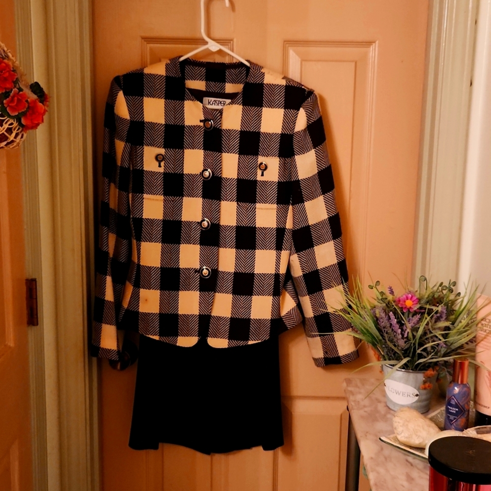 VINTAGE 2 PIECE SUIT SKIRT